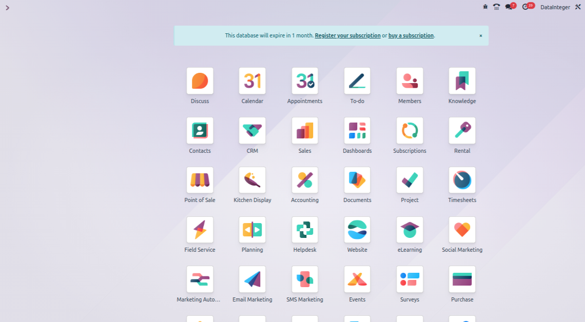 Odoo 17 UI Dashboard Odoo 17 UI Dashboard