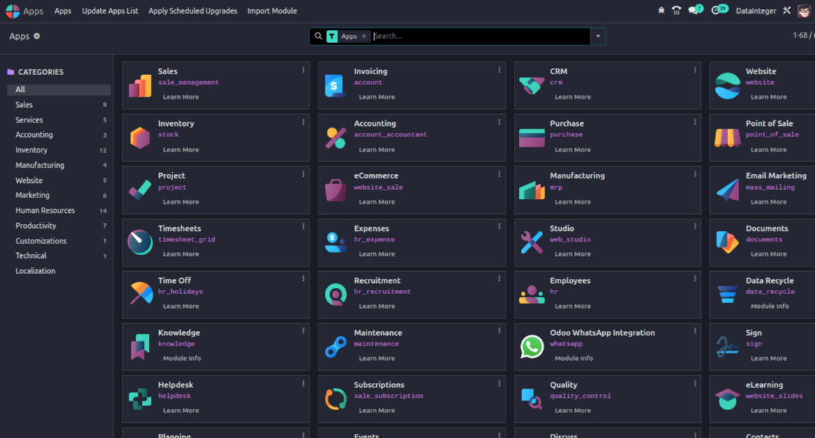 Odoo 17 Dark Mode Apps Odoo 17 Dark Mode Apps